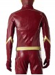 The Flash Season 4 The Flash Barry Allen Battle Suit Halloween Cosplay Costume Red Jacket