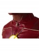 The Flash Season 4 The Flash Barry Allen Battle Suit Halloween Cosplay Costume Red Jacket