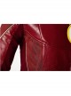 The Flash Season 4 The Flash Barry Allen Battle Suit Halloween Cosplay Costume Red Jacket