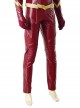 The Flash Season 4 The Flash Barry Allen Battle Suit Halloween Cosplay Costume Red Trousers