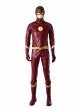 The Flash Season 4 The Flash Barry Allen Battle Suit Halloween Cosplay Costume Red Trousers