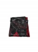 Game Batman Arkham City Harley Quinn Halloween Cosplay Costume Red-Black Trousers