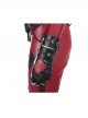 Game Batman Arkham City Harley Quinn Halloween Cosplay Accessories Gloves And Oversleeves And Wrist Guards