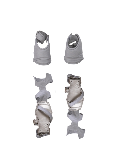 Thor Ragnarok Valkyrie Gray Battle Suit Halloween Cosplay Accessories Wrist Guards And Gloves