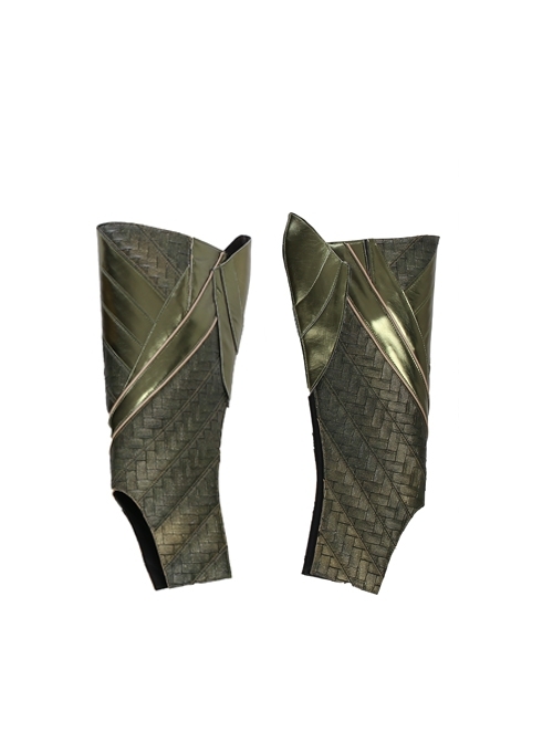 Justice League Aquaman Queen Mera Battle Suit Halloween Cosplay Accessories Leg Guards