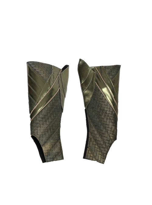 Justice League Aquaman Queen Mera Battle Suit Halloween Cosplay Accessories Leg Guards
