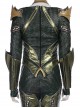 Justice League Aquaman Queen Mera Battle Suit Halloween Cosplay Costume Vest