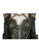 Justice League Aquaman Queen Mera Battle Suit Halloween Cosplay Costume Vest