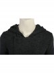 Star Wars The Last Jedi Luke Skywalker Black Cloak Suit Halloween Cosplay Costume Black Sweater
