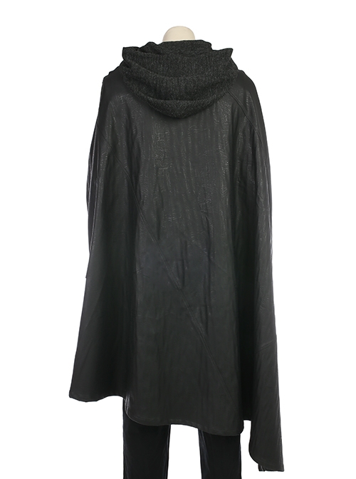 Star Wars The Last Jedi Luke Skywalker Black Cloak Suit Halloween Cosplay Costume Black Cloak