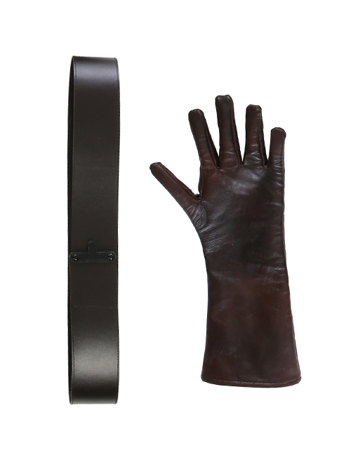 Star Wars The Last Jedi Luke Skywalker Black Cloak Suit Halloween Cosplay Accessories Belt And Glove