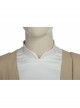 Star Wars The Last Jedi Luke Skywalker Khaki Cloak Suit Halloween Cosplay Costume Khaki Vest And Shawl Straps