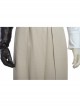 Star Wars The Last Jedi Luke Skywalker Khaki Cloak Suit Halloween Cosplay Costume Khaki Vest And Shawl Straps