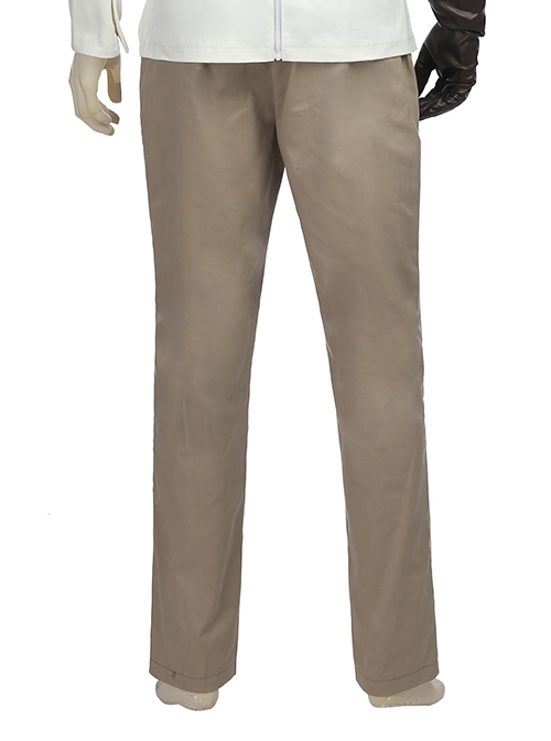 Star Wars The Last Jedi Luke Skywalker Khaki Cloak Suit Halloween Cosplay Costume Khaki Trousers