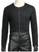 Star Wars The Last Jedi Kylo Ren Black Cloak Suit Halloween Cosplay Costume Black Top