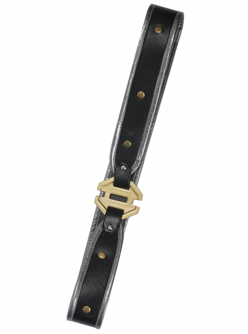 Thor Ragnarok Valkyrie Black Battle Suit Halloween Cosplay Accessories Belt And Scabbards