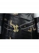 Thor Ragnarok Valkyrie Black Battle Suit Halloween Cosplay Accessories Belt And Scabbards