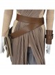 Star Wars The Force Awakens Rey Skywalker Cosplay Jedi Knight Costume Full Set