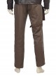 Star Wars The Last Jedi Poe Dameron Halloween Cosplay Costume Brown Trousers