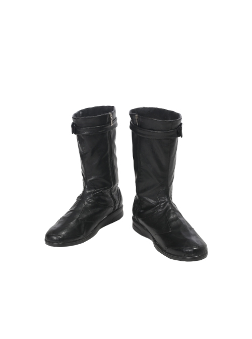 Star Wars The Last Jedi Poe Dameron Halloween Cosplay Accessories Black Boots