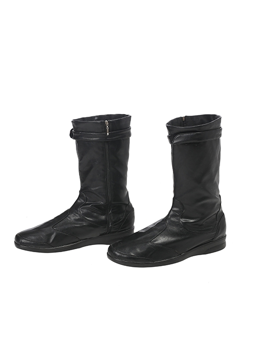 Star Wars The Last Jedi Poe Dameron Halloween Cosplay Accessories Black Boots