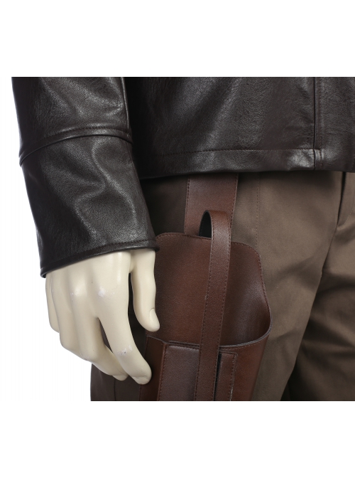 Star Wars The Last Jedi Poe Dameron Halloween Cosplay Accessories Brown Belt And Holster