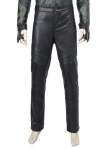 Thor Ragnarok Loki Battle Suit Halloween Cosplay Costume Black Trousers