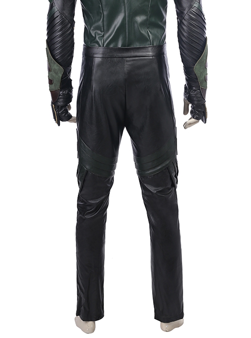 Thor Ragnarok Loki Battle Suit Halloween Cosplay Costume Black Trousers