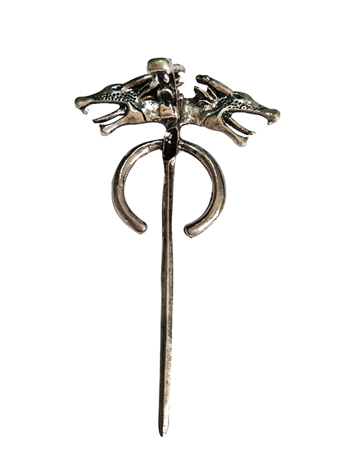 Game Of Thrones Season 7 Dragon Mother Daenerys Targaryen Black Coat Suit Halloween Cosplay Accessories Brooch