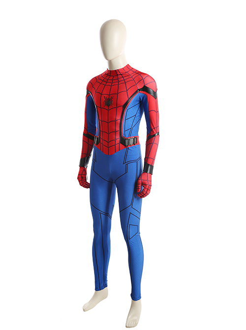 Spider-Man Homecoming Spider-Man Peter Parker Halloween Cosplay Costume Bodysuit