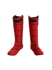 Spider-Man Homecoming Spider-Man Peter Parker Halloween Cosplay Accessories Red Boots
