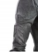 Justice League Batman Bruce Wayne Battle Suit Halloween Cosplay Costume Black Top