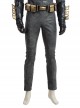 Justice League Batman Bruce Wayne Battle Suit Halloween Cosplay Costume Black Trousers