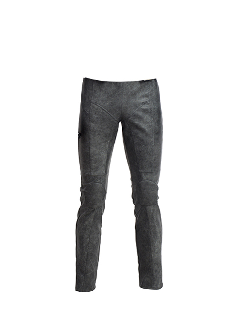 Justice League Batman Bruce Wayne Battle Suit Halloween Cosplay Costume Black Trousers