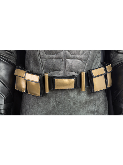 Justice League Batman Bruce Wayne Battle Suit Halloween Cosplay Accessories Belt Components