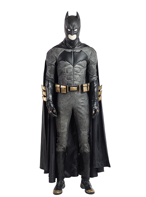 Justice League Batman Bruce Wayne Battle Suit Halloween Cosplay Accessories Belt Components
