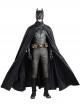 Justice League Batman Bruce Wayne Battle Suit Halloween Cosplay Costume Black Cloak