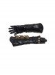 Justice League Batman Bruce Wayne Battle Suit Halloween Cosplay Accessories Black Gloves