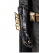 Justice League Batman Bruce Wayne Battle Suit Halloween Cosplay Accessories Black Gloves