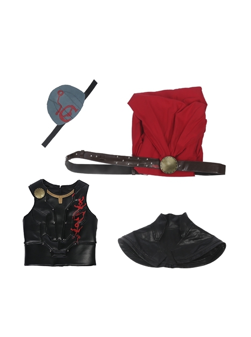 Thor Ragnarok Thor Odinson Black Vest Battle Suit Halloween Cosplay Costume Vest And Cloak And Shoulder Guard