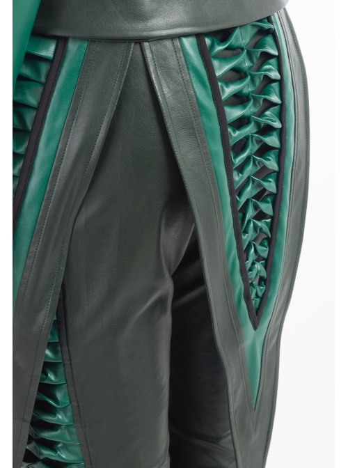Guardians Of The Galaxy Vol 2 Mantis Halloween Cosplay Costume Green Top With Waistband