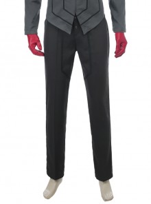 Persona Joker Amamiya Ren Kaitou Suit Halloween Cosplay Costume Black Trousers