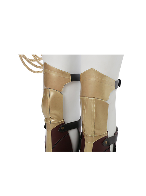Justice League Wonder Woman Diana Prince Upgraded Version Halloween Cosplay Accessories Boot Covers