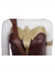Justice League Wonder Woman Diana Prince Upgraded Version Halloween Cosplay Accessories Back Straps Components And Arm Guard With Rope