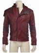 Guardians Of The Galaxy Vol 2 Star-Lord Peter Jason Quill Red Short Jacket Version Halloween Cosplay Costume Jacket
