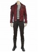 Guardians Of The Galaxy Vol 2 Star-Lord Peter Jason Quill Red Short Jacket Version Halloween Cosplay Costume Jacket
