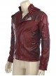 Guardians Of The Galaxy Vol 2 Star-Lord Peter Jason Quill Red Short Jacket Version Halloween Cosplay Costume Jacket