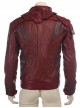 Guardians Of The Galaxy Vol 2 Star-Lord Peter Jason Quill Red Short Jacket Version Halloween Cosplay Costume Jacket