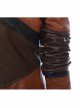 Guardians Of The Galaxy Vol 2 Gamora Battle Suit Halloween Cosplay Costume Brown Jacket