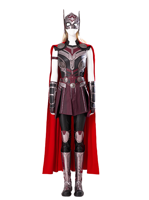 Movie Thor Love And Thunder Female Jane Foster Battle Suit Halloween Cosplay Costume Top